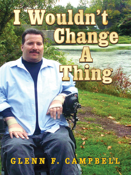 Cover image for I Wouldn't Change a Thing